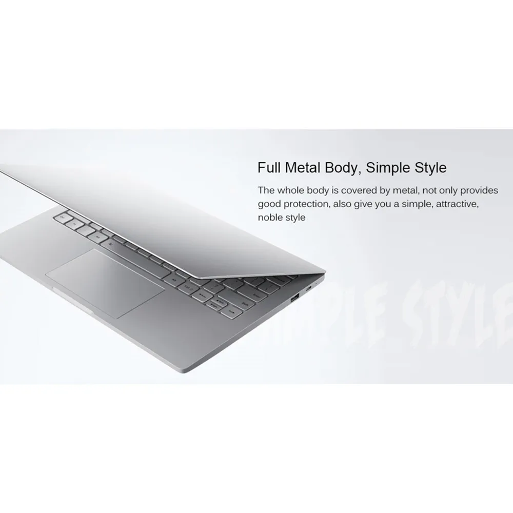 Ноутбук Xiaomi mi Air, 12,5 дюймов, ультратонкий, Windows 10, Intel Core M3-8100Y, 4 Гб, 128 ГБ, с подсветкой, клавиатура, HD mi, быстрая зарядка, ноутбук