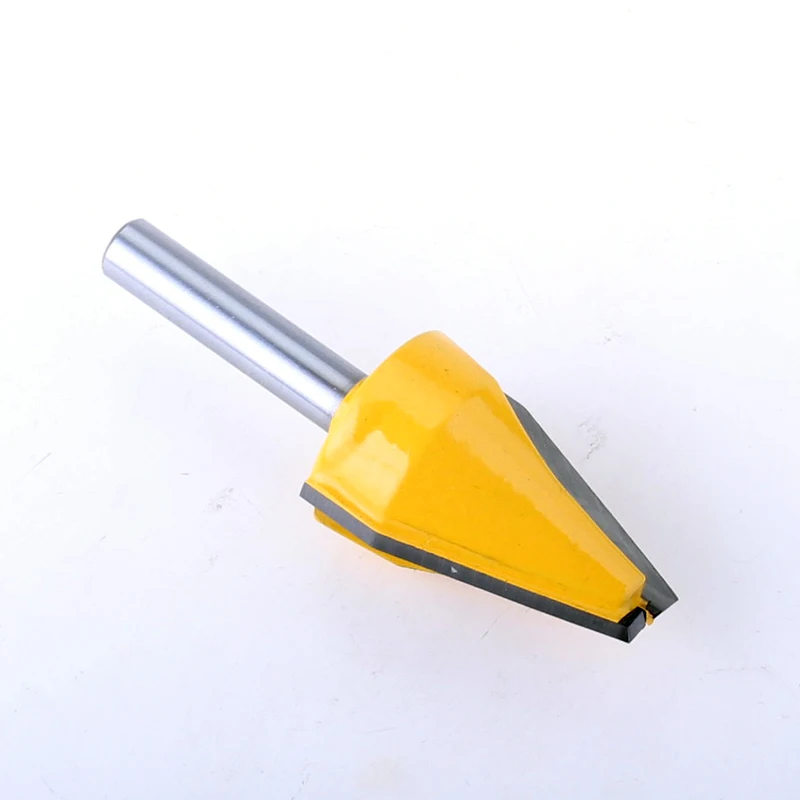 CHWJW 1pc 8mm Shank Panel Raiser Router Bit - Vertical Bevel Design Woodworking cutter Tenon Cutter for Tools | Инструменты
