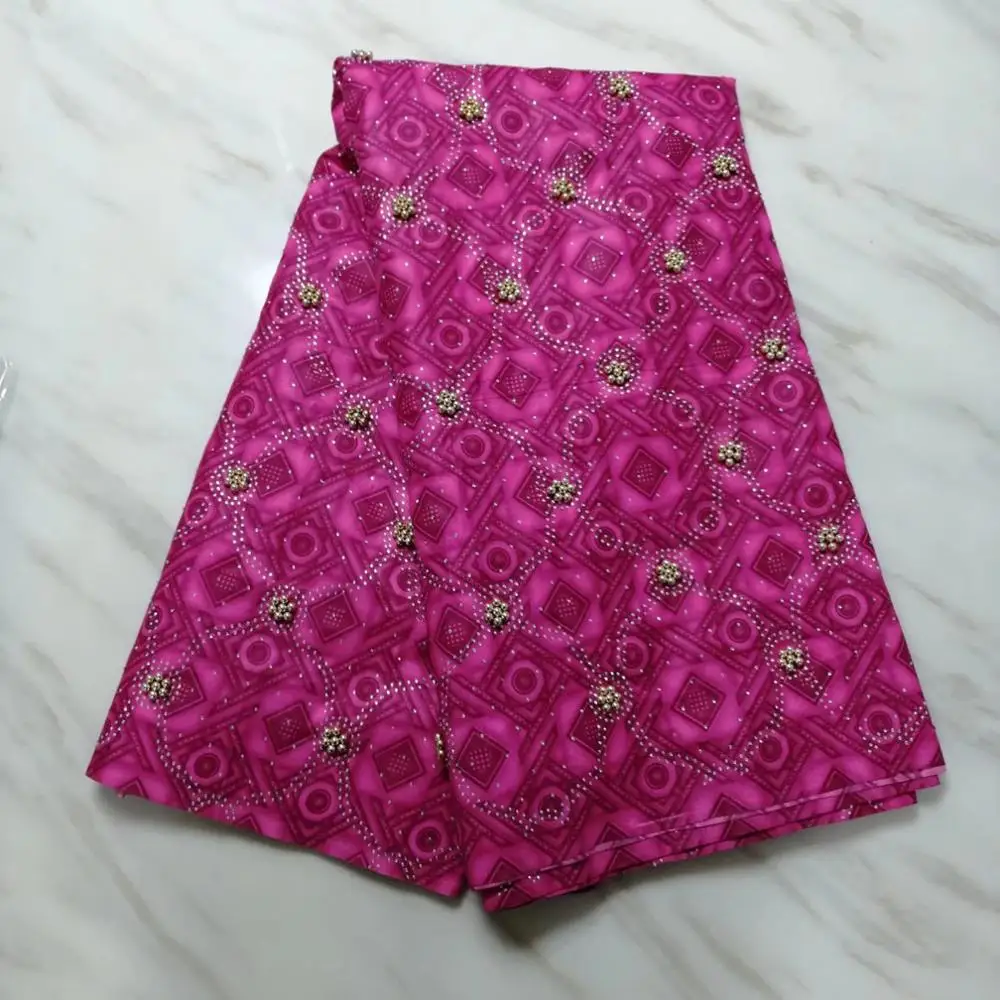 

Cassiel african bazin riche fabric with beads&stones tissu africain jacquard basin getzner brocade beaded fabric for wedding