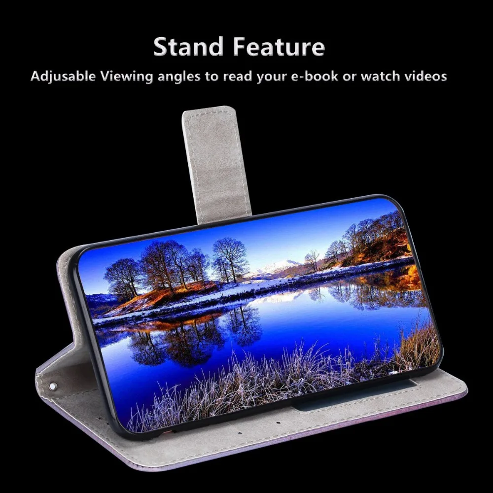 Узор в виде совы Фламинго кошка из искусственной кожи (полиуретан) с откидной