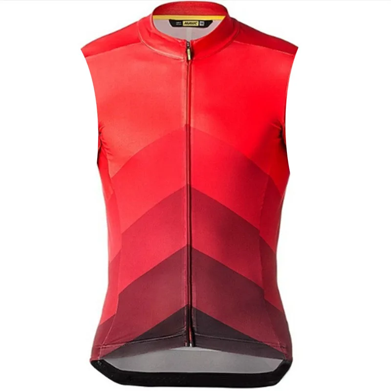Лето 2020 Mavic Pro Team Мужская велосипедная майка без рукавов Ropa ciclismo mtb одежда