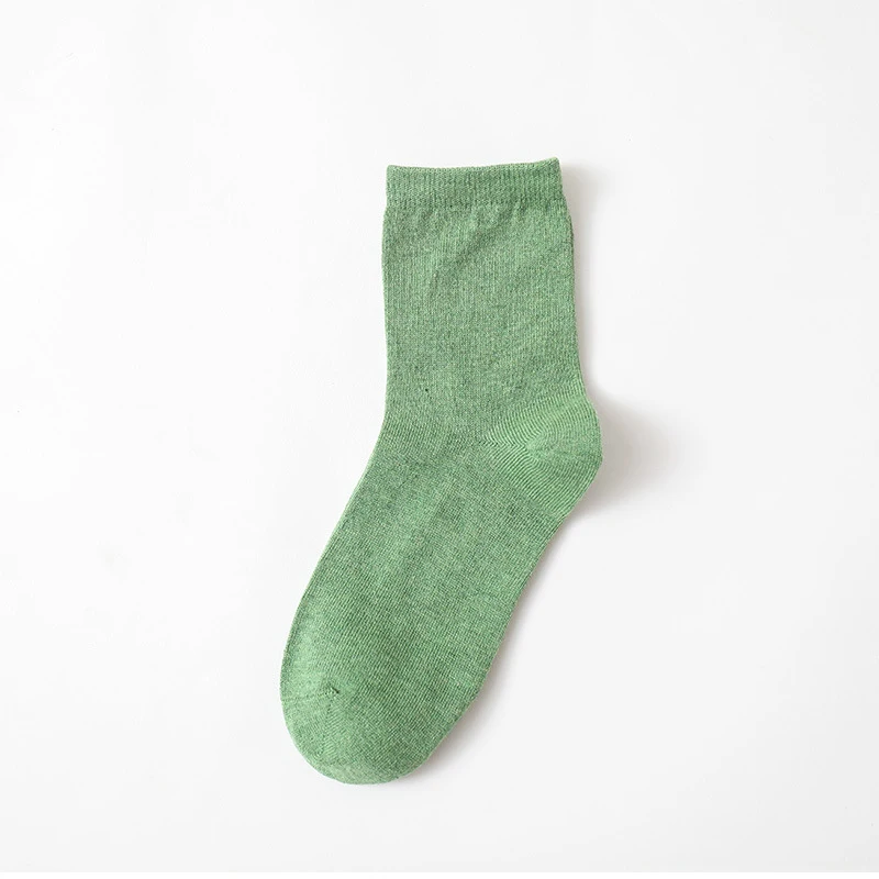 10 Pair Fashion Thicken Candy Colors Cute Short Sock Women Harajuku Kawaii Cotton Socks Hipster Ankle Funny Winter Socks Female
