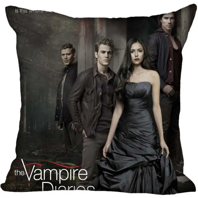 Pillowcase 11 45X45 см, 40X40 см(с одной стороны) чехол для подушки, современный домашний декоративный чехол для подушки с дневниками вампира, наволочка для гостиной - Цвет: Pillowcase 11