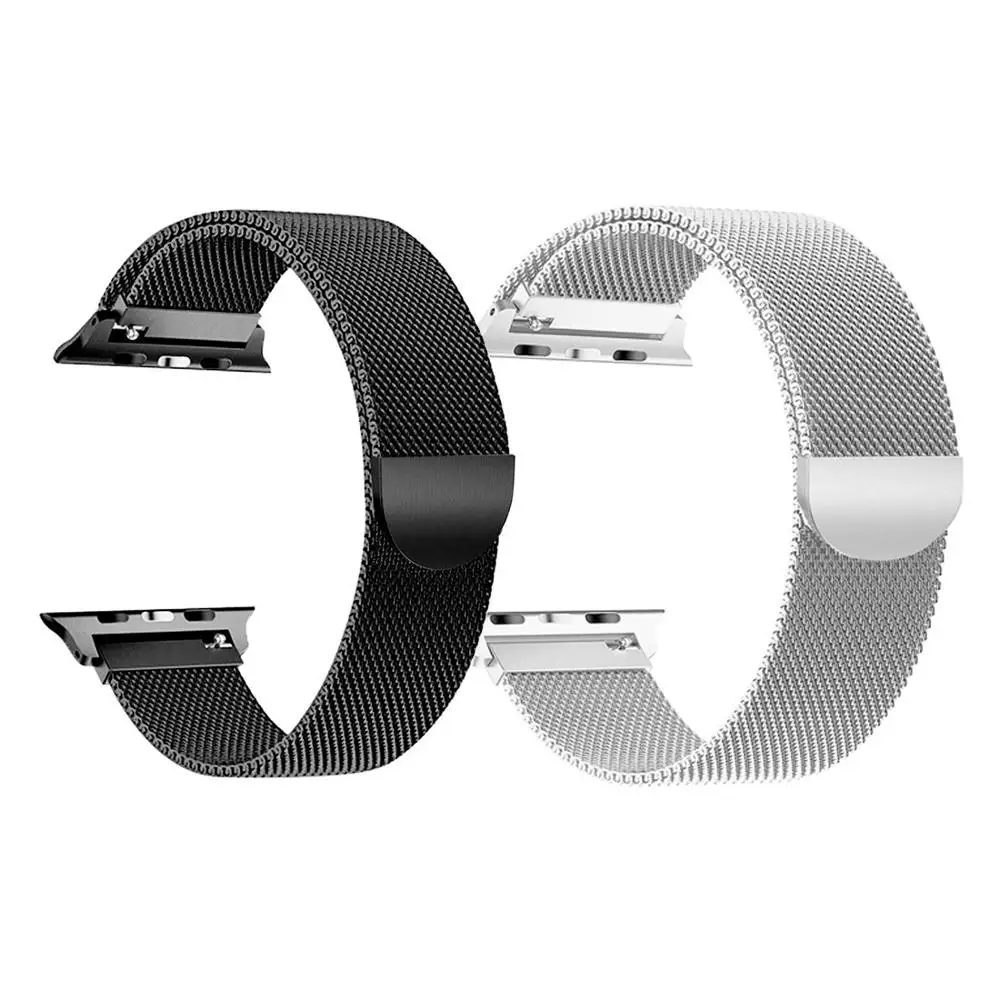 Спортивный ремешок из нержавеющей стали для Apple Watch Series 1 2 3 4 5/42 38 мм iWatch