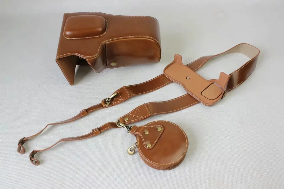 

Чехол для Камеры Deluxe Edition из искусственной кожи чехол для хранения для Nikon D7000 D7100 D7200(18-300 мм) чехол для объектива с отверстием для батареи