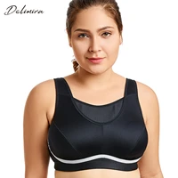 womens plus size high impact no bounce full coverage wire free exercise bra