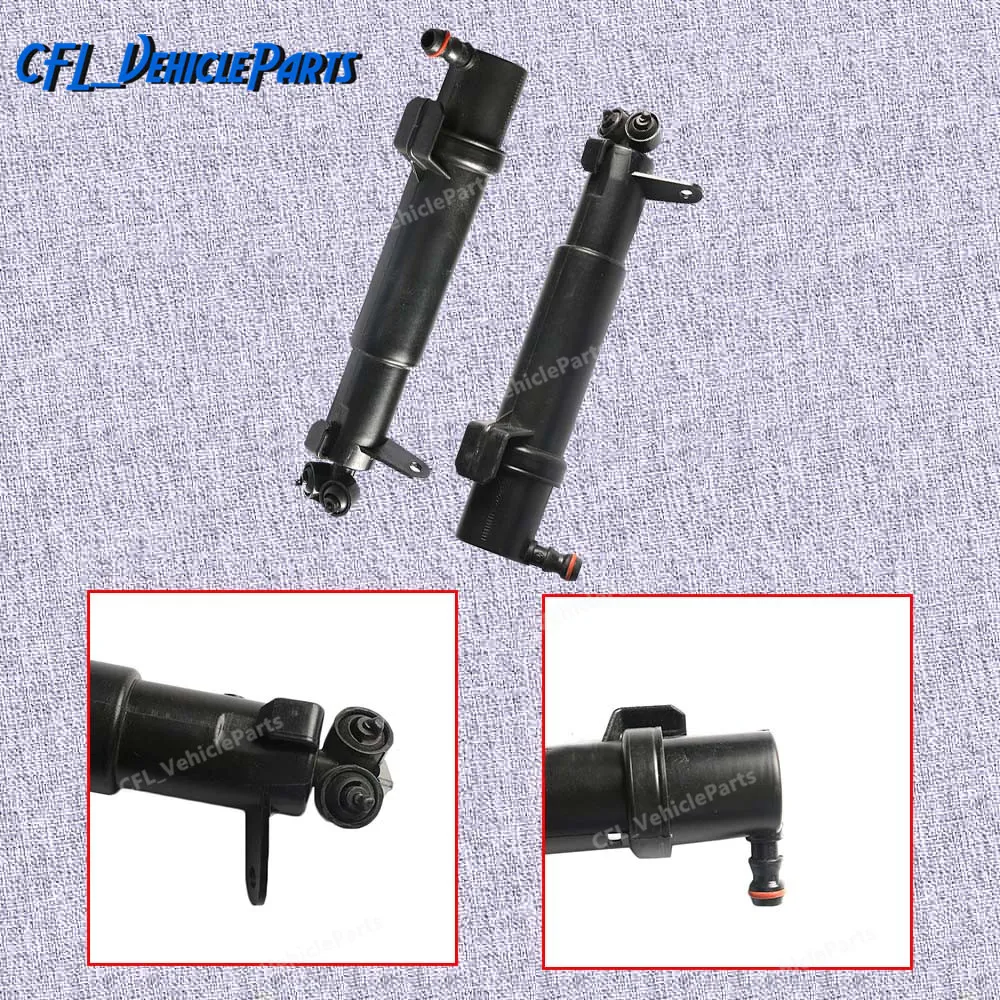 

Pair L+R Headlight Washer Nozzle Cylinder New 2118600547 2118600647 For Mercedes Benz W211 E200 E280 2002-2009