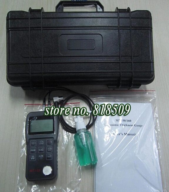 Портативный оригинальный цифровой ультразвуковой измеритель толщины MT160