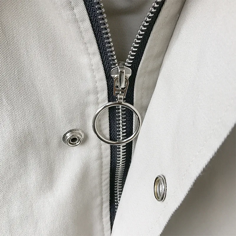 Женская Повседневная Корейская осень 2019 новая Толстовка шикарное пальто длинный