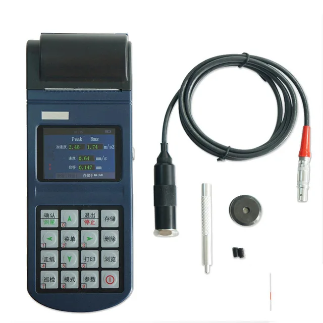 

Измеритель вибрации, портативный тестер вибрации, механический детектор, измерительный прибор для смещения и ускорения