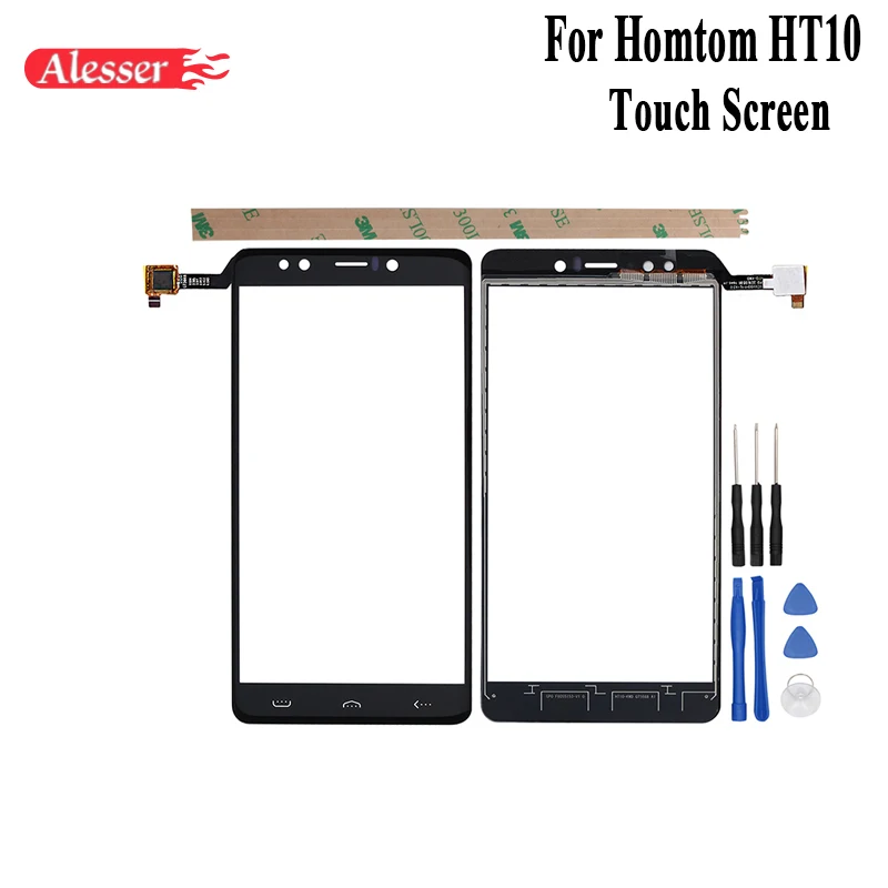 Alesser для сенсорного экрана HOMTOM HT10 идеальные запасные части сенсорная панель с
