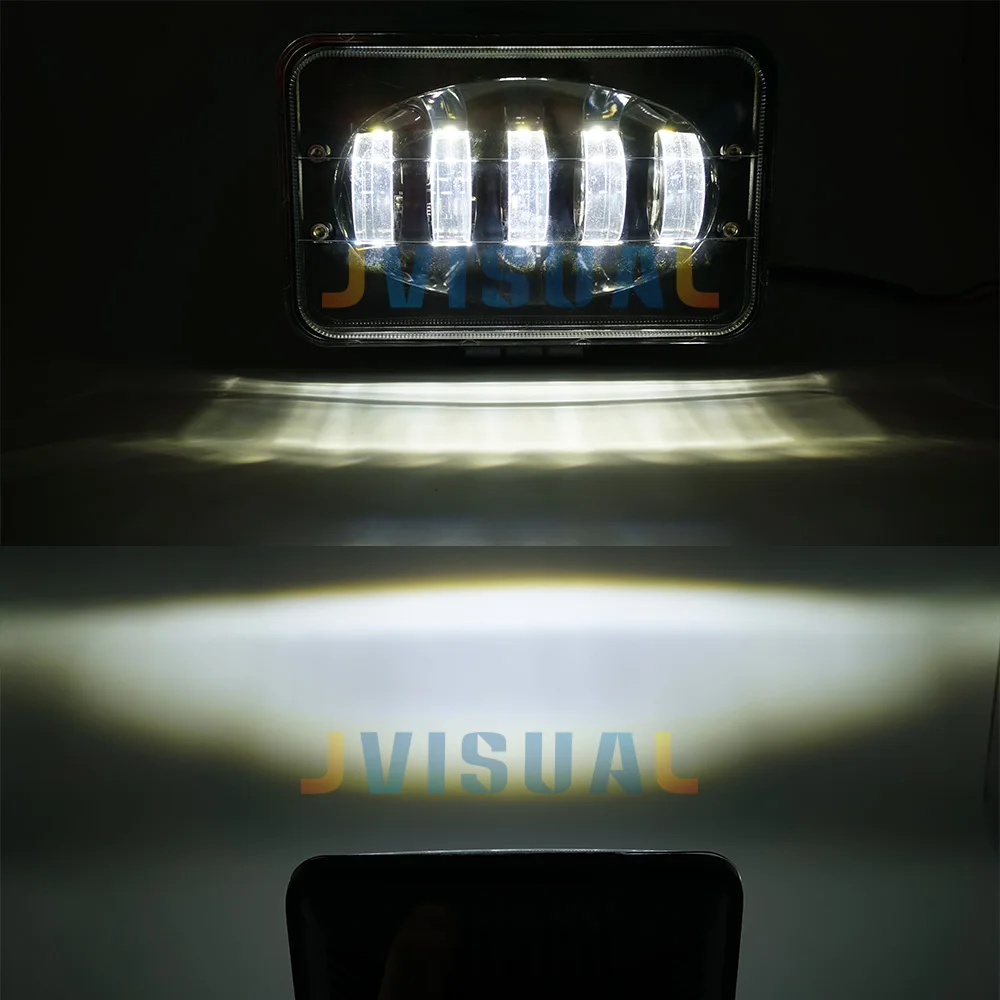 JVISUAL 50 Вт 6 дюймов Автомобильный светодиодный светильник бар точечная
