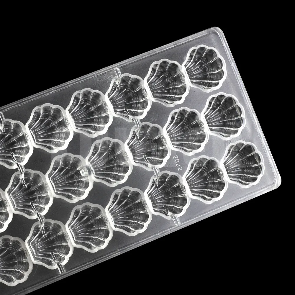 Пластиковая форма в форме ракушки для изготовления шоколада инструменты выпечки