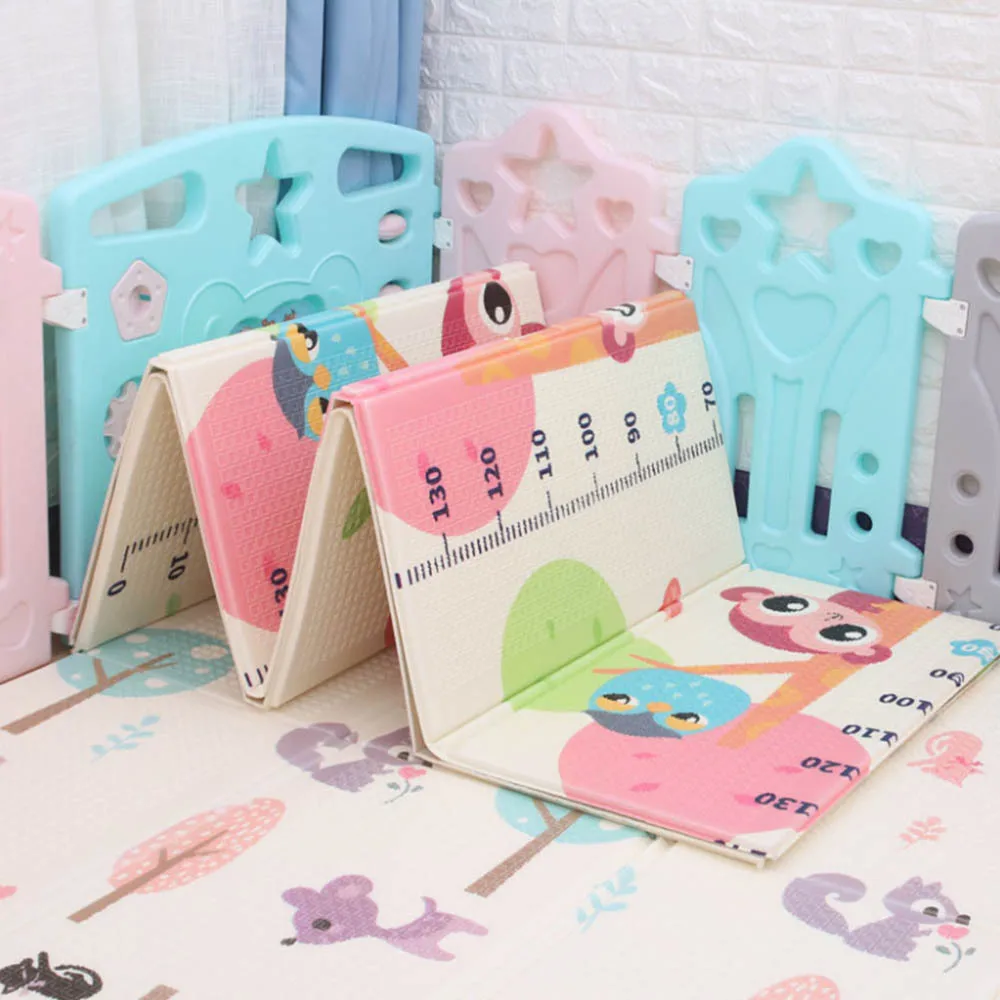 Детский Противоскользящий игровой коврик Xpe Puzzle, детский утолщенный коврик Tapete Infantil, детский коврик для ползания, складной коврик, Детский ковер, новинка