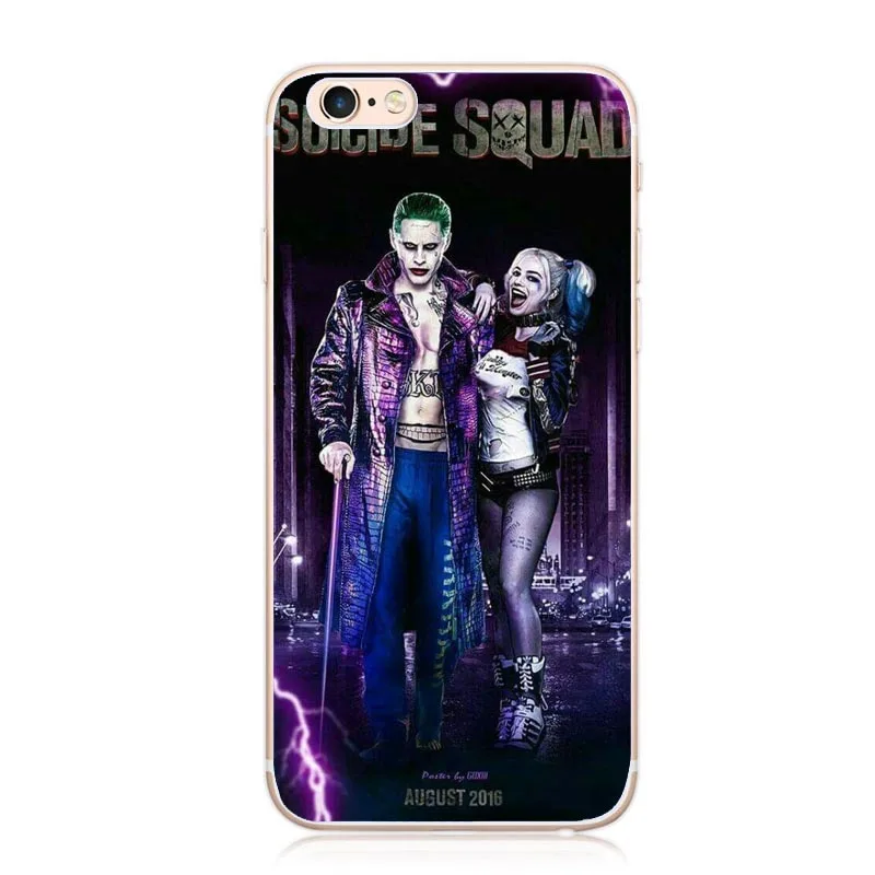 Отряд Самоубийц Джокер Харли Куин Марго Робби Чехол для мобильного телефона iphone8