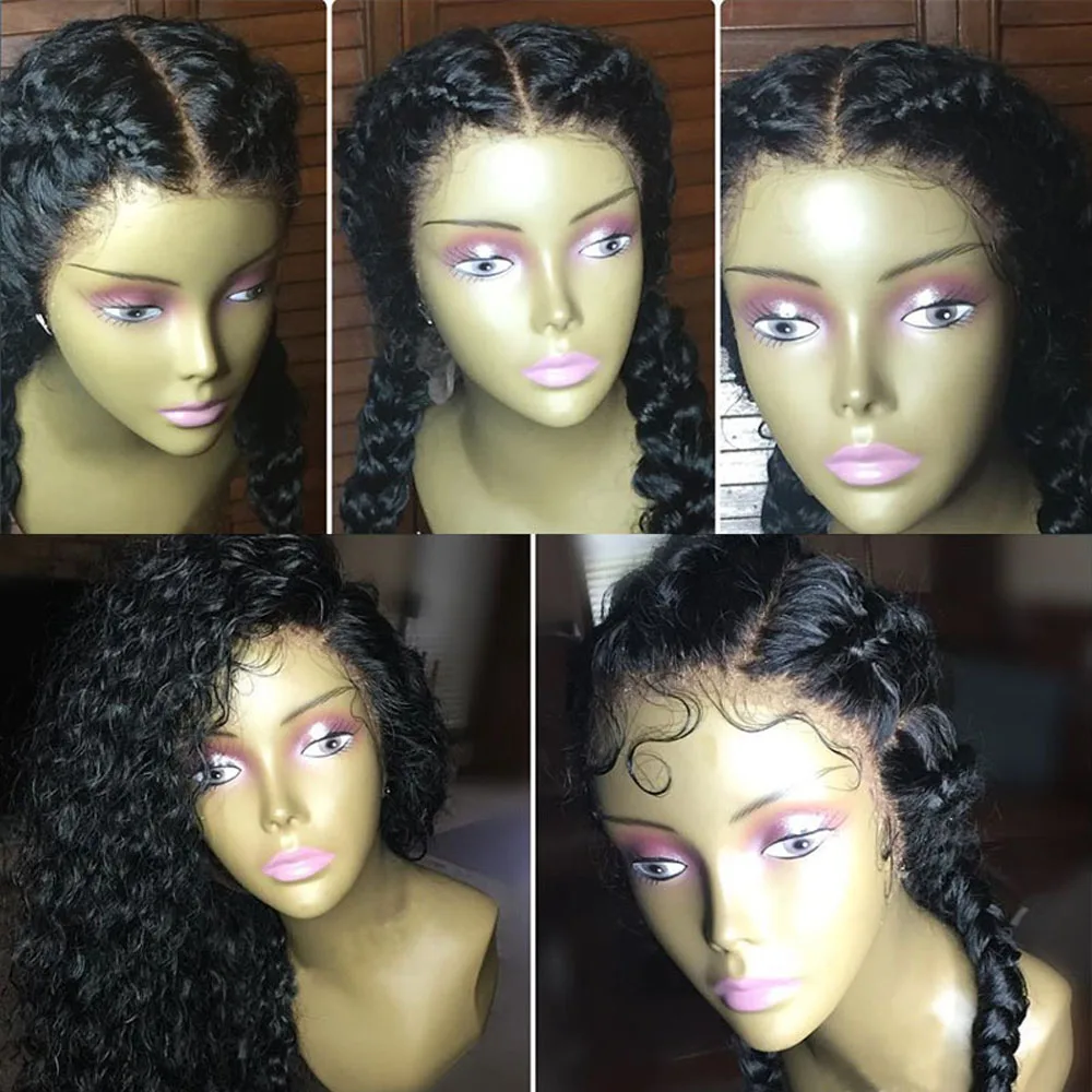 Aimu предварительно выщипывают полные кружевные человеческие волосы парики с