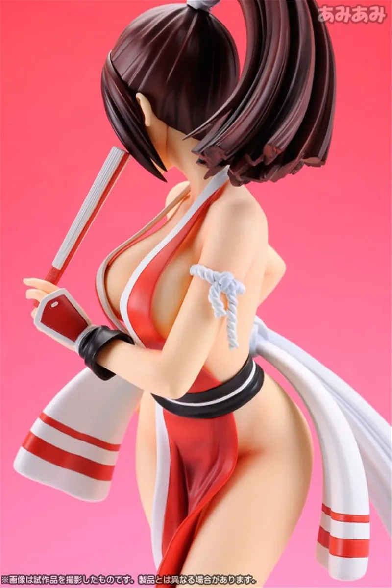 Mai Shiranui The King Of Fighters KOF13 Figuras Fatal Fury 26 см большие груди сексуальная девушка ПВХ