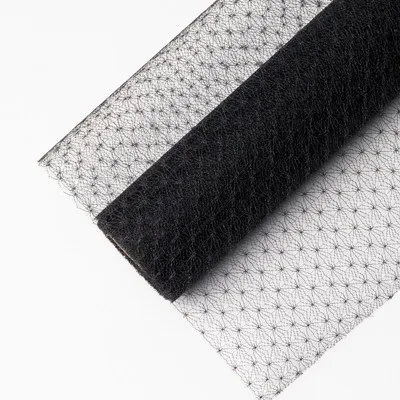 black 50 см* 5 ярдов, новая флористическая упаковка, сетка, цветы, подарочная упаковка, крафт-бумага, звезда, сделай сам, букет, товары для декора, вечерние, для дома - Цвет: black
