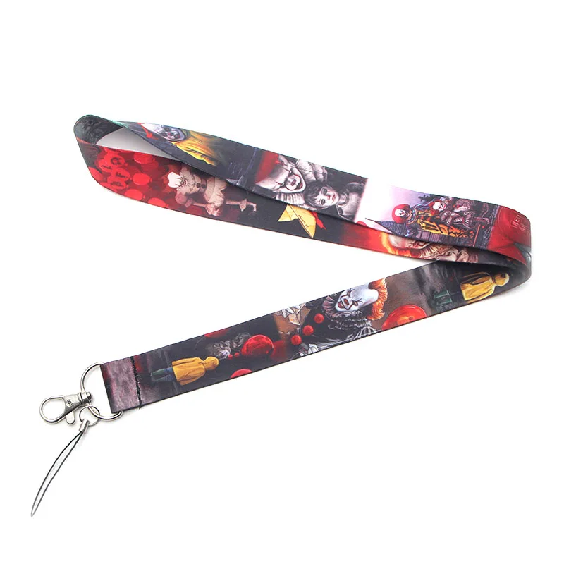 P2917 Dongmanli Stephen King's IT Lanyards для брелка для ключей ID Card Pass Gym, держатель для мобильного телефона USB, держатель для бейджа, висячий канат, Lanyard