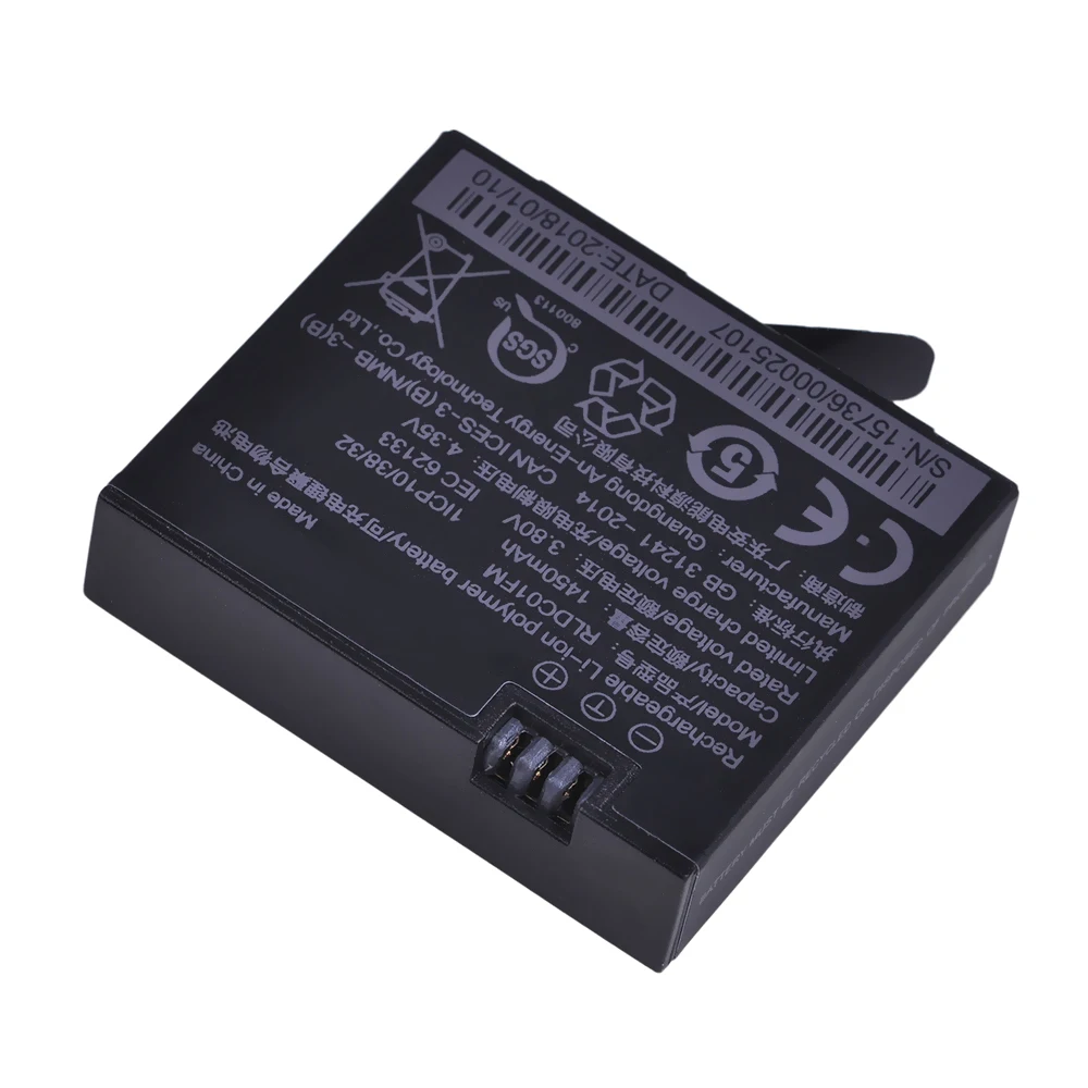 Batmax 3 шт. 1450 мАч Оригинальная батарея Mijia + LED слота USB зарядное устройство для Xiaomi