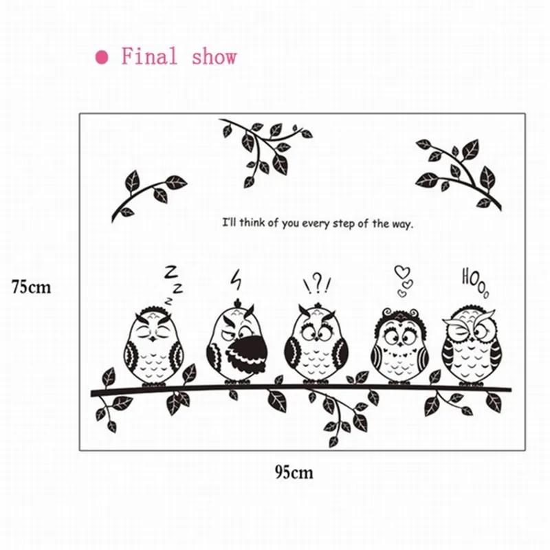 Самоклеющиеся виниловые Съемные наклейки для детской спальни комнаты ванной ПВХ