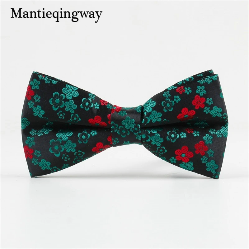 Цветочный галстук бабочка с принтом для свадьбы жениха тонкий мужской из