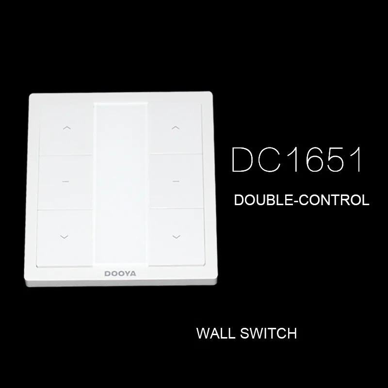 Настенный выключатель Dooya DC1650 DC1651 DC165 одноканальный двухканальный пульт