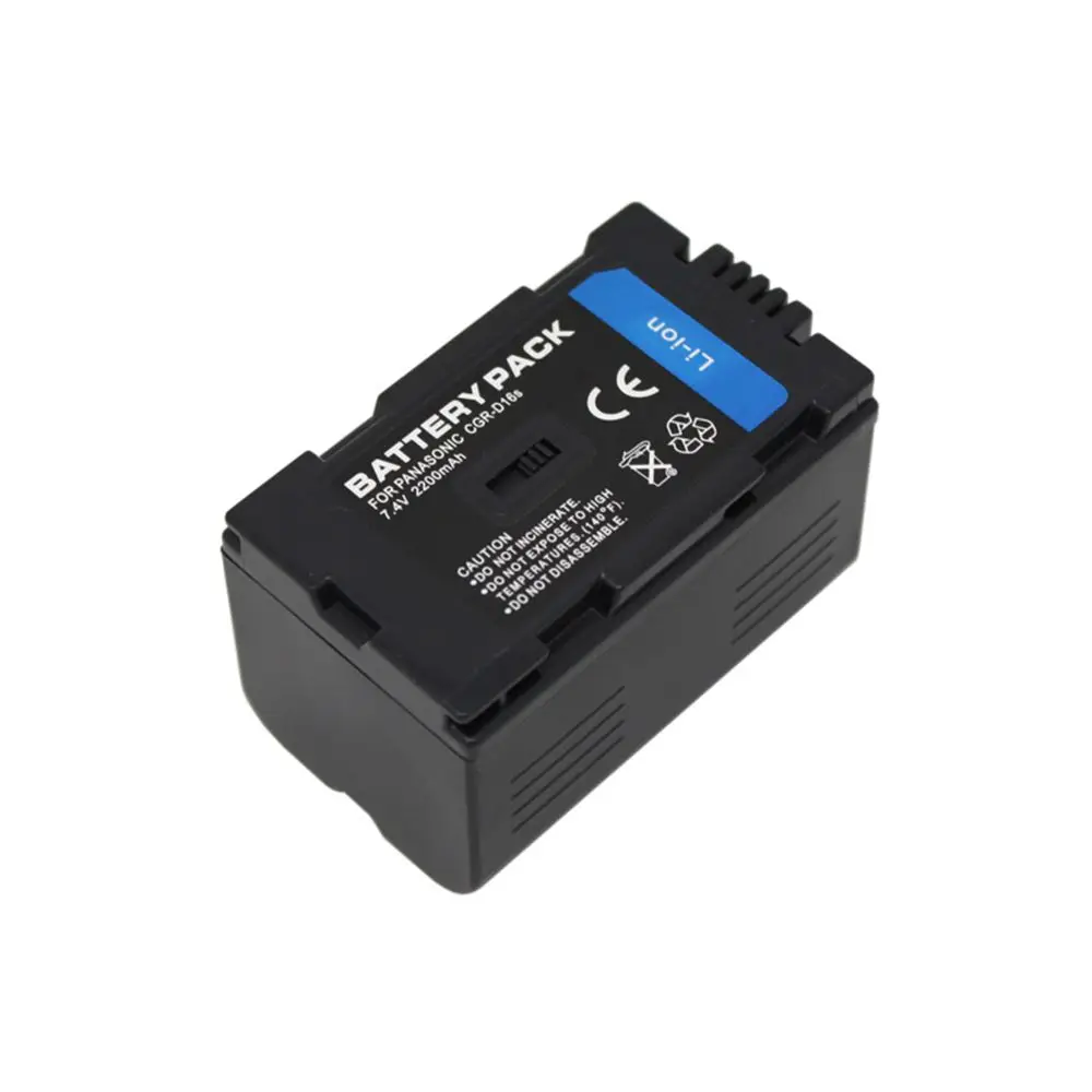 WHCYonline 2200mAh CGR D220 D16S Аккумулятор для цифровой камеры Panasonic CGP D320T1B|digital camera battery|camera
