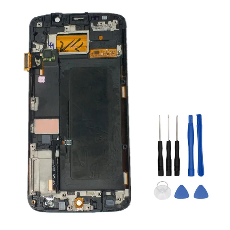 5 1 ''Super AMOLED дисплей для SAMSUNG Galaxy s6 edge LCD G925 G925I G925F сенсорный экран дигитайзер с