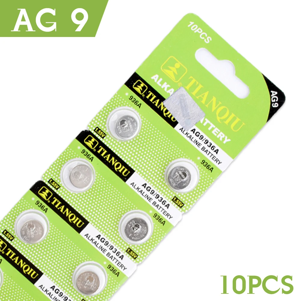 Дешевая скидка 49 на продажу 10 шт. AG9 1 5 V LR936 LR45 194 936 936a 394a 394 SR936SW батареи часов 36|watch