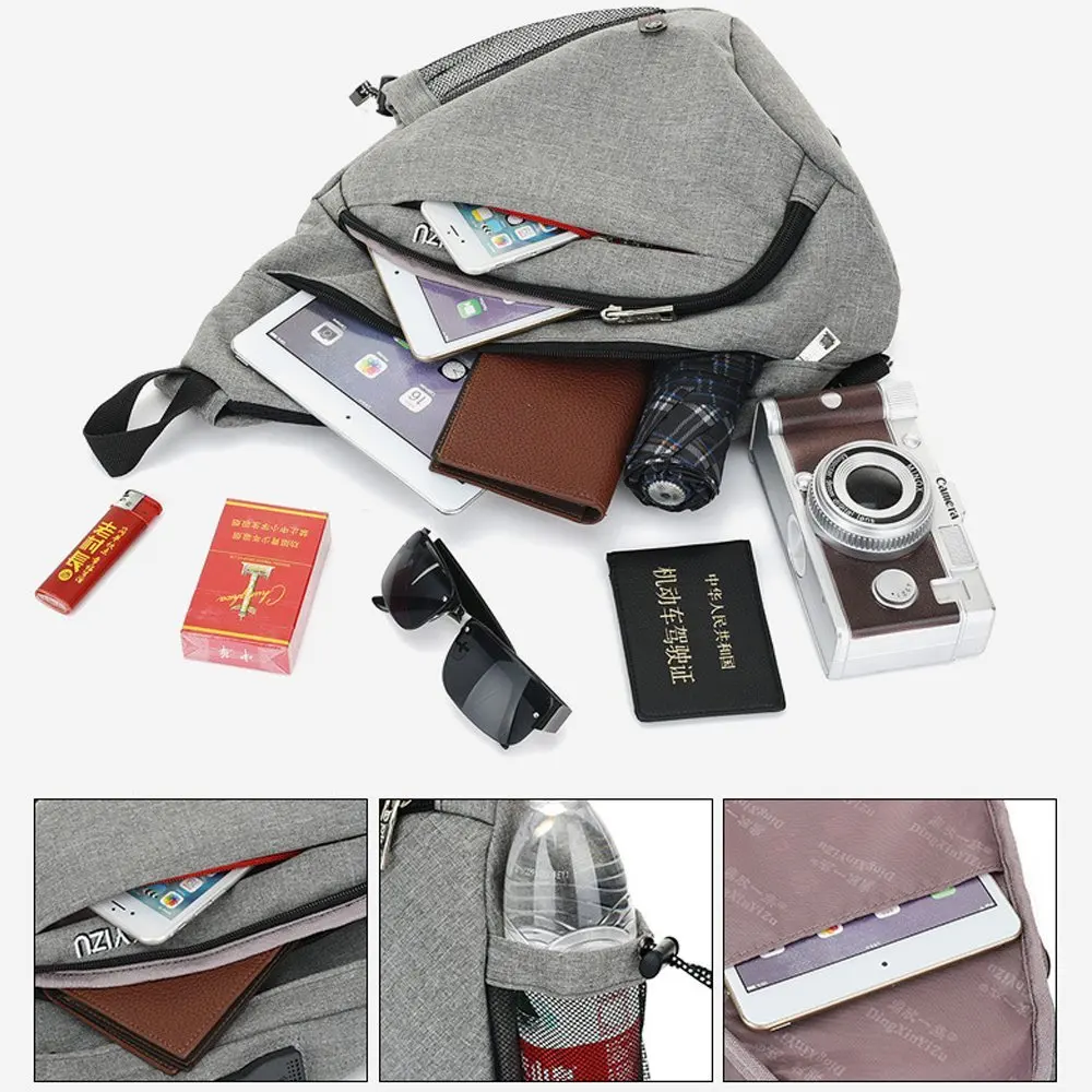 Сумка чехол мужской кошелек модная женская слинг-сумка вместительная нагрудная