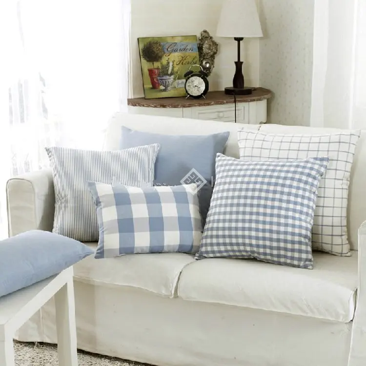 Подушка для дивана collalily небесно-голубая американская Британская Скандинавская