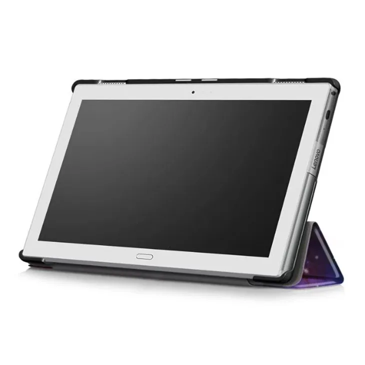 Кожаный чехол для lenovo TAB4 10 Plus, тонкий цветной чехол-подставка с принтом, чехол для lenovo Tab 4 10 Plus, TB-X704F, защита для TB-X704N