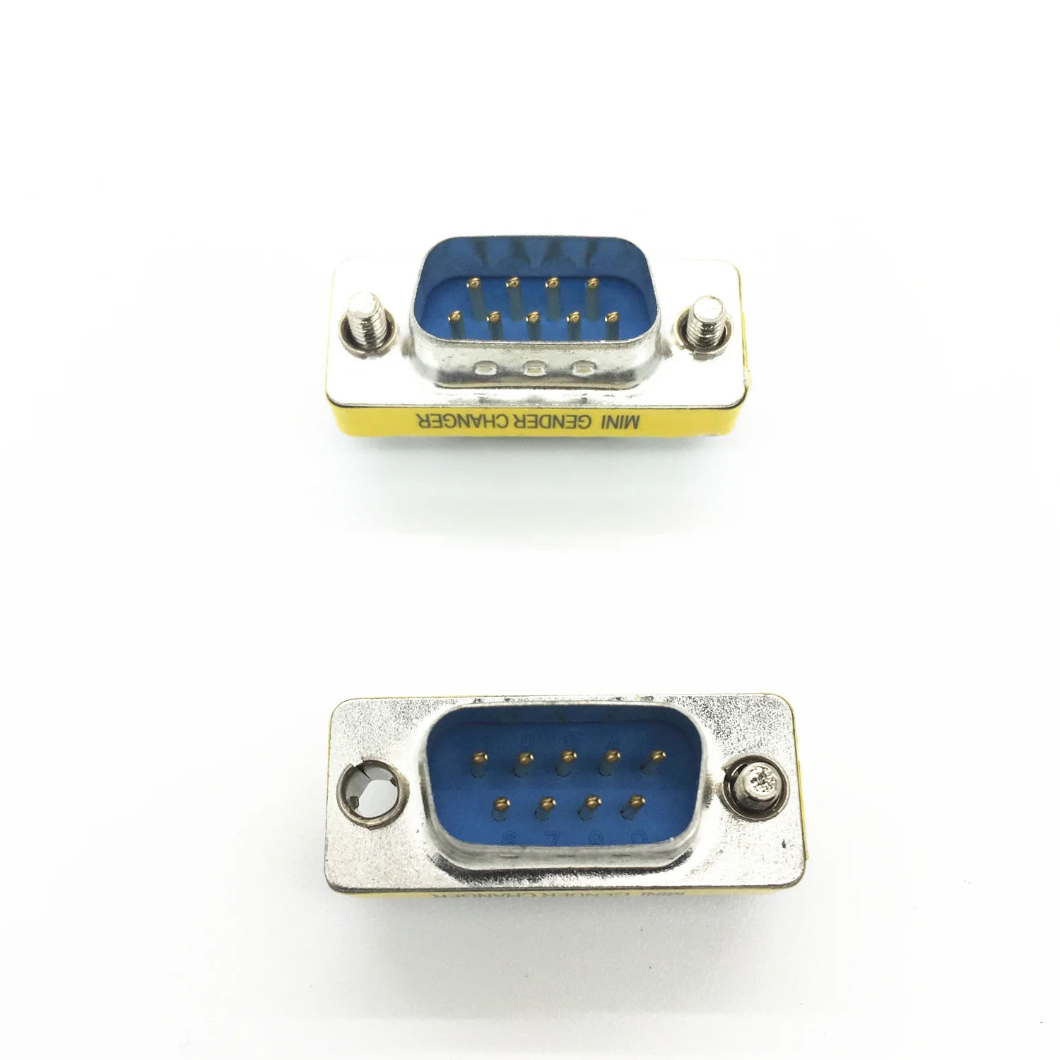 Бесплатная доставка DB9 VGA 9 Pin папа к женскому мини Конвертор конвертер адаптер
