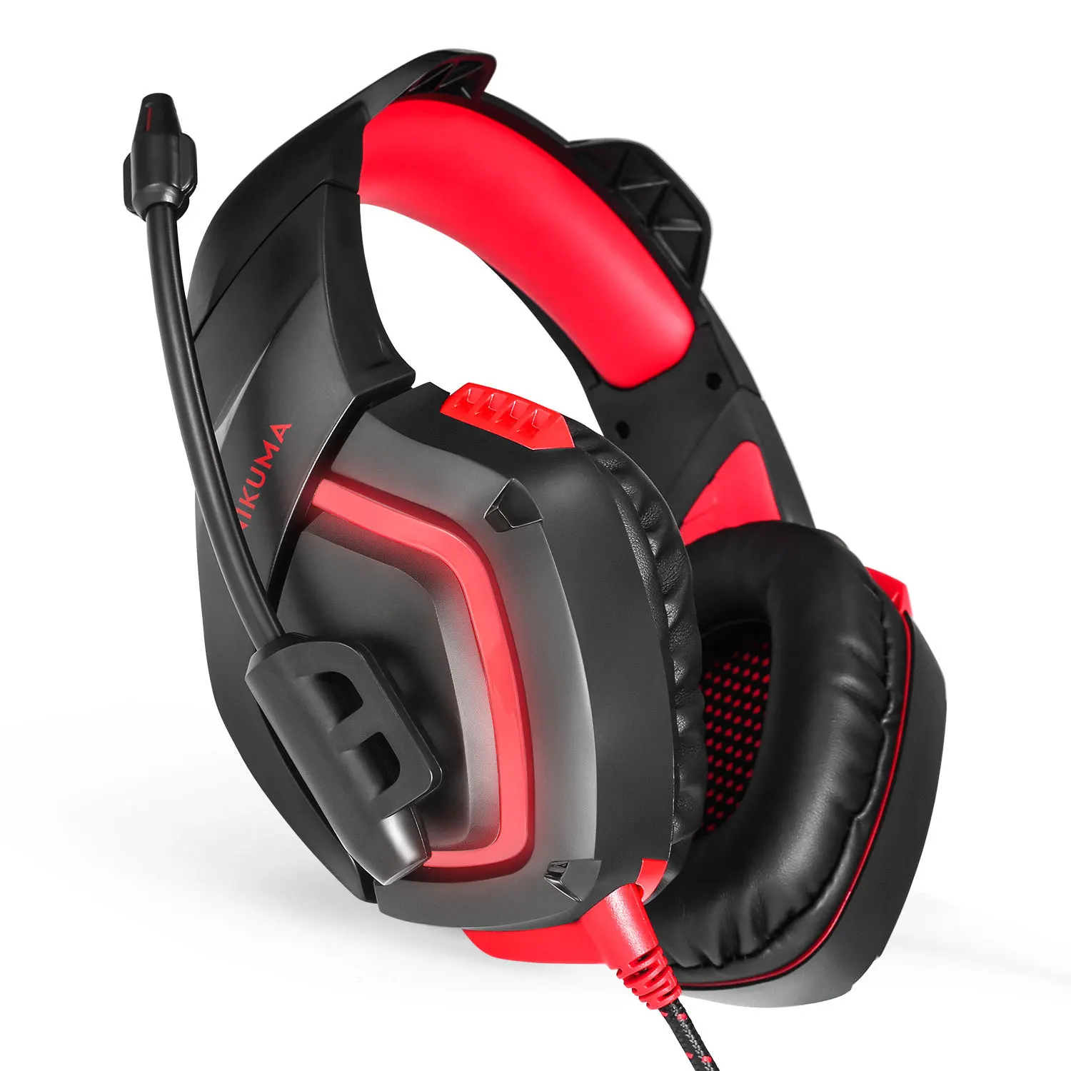 Новый PS4 гарнитура игровые наушники светодиодный свет сабвуфер для компьютера