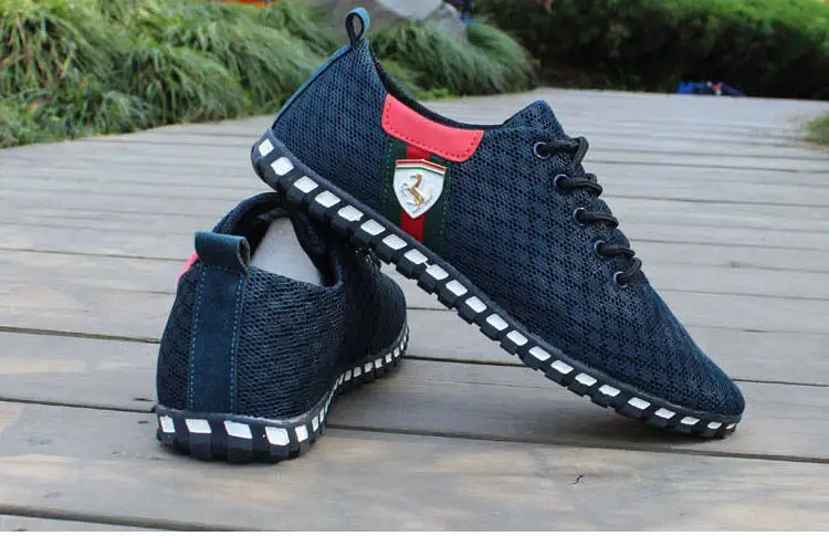 Sycatree Male Leather Casual Shoes for Men Canvas Shoes Outdoor Sneakers Air Mesh Flats Breathable Brand Shoes Plus Size 46