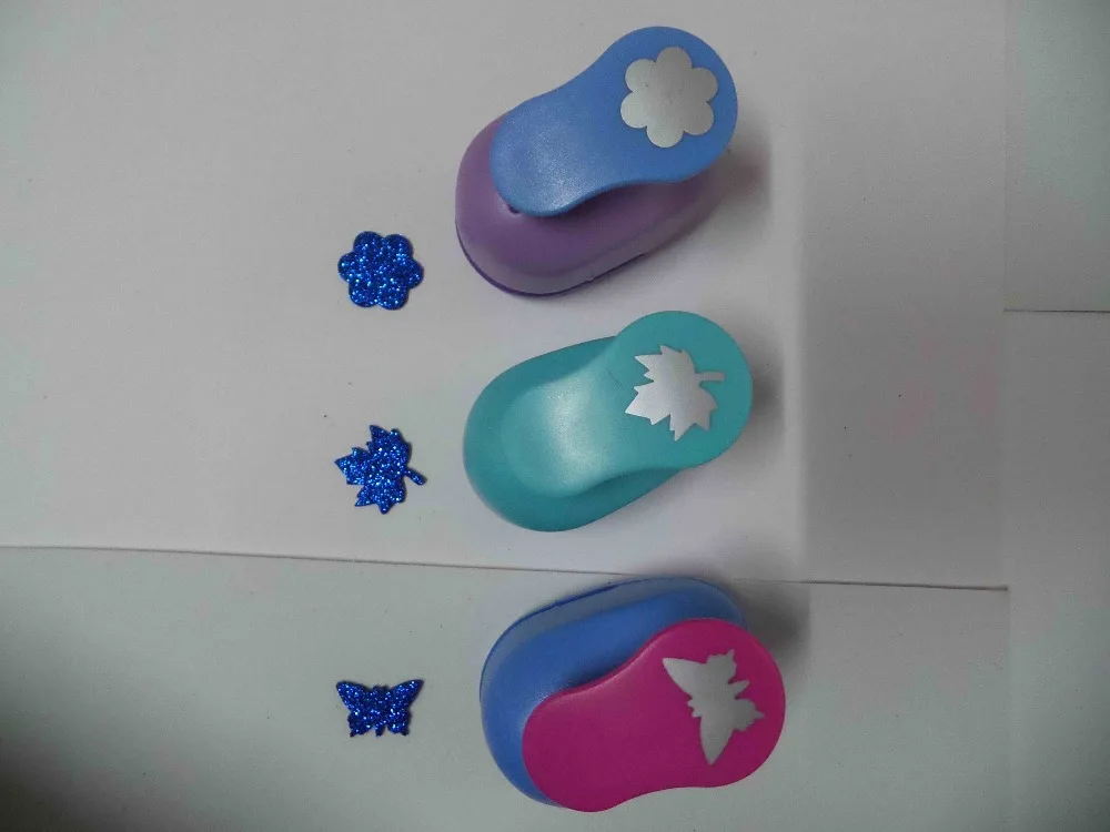 3 шт. (2 5 см) в форме цветка клен Бабочка Форма пробойник комплект дырокол для