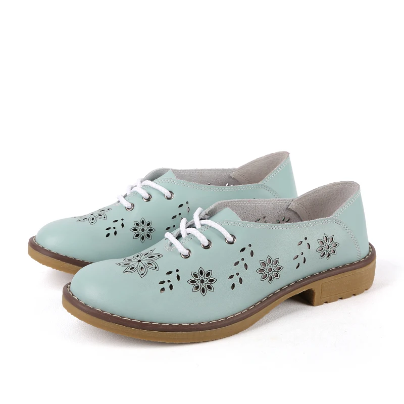 Женские туфли-оксфорды LEMAI из натуральной кожи на плоской подошве 2018 | Обувь