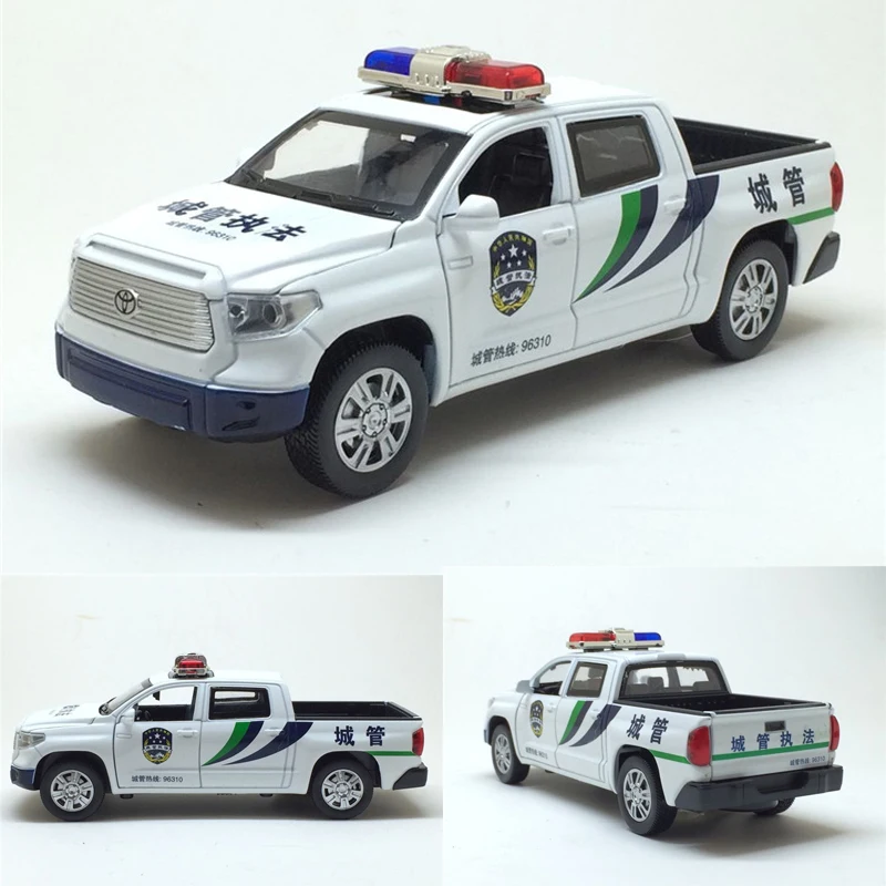 1:32 Toyota Tundra модель автомобиля литья под давлением из сплава, Электронная классическая модель для детей, игрушки, подарки