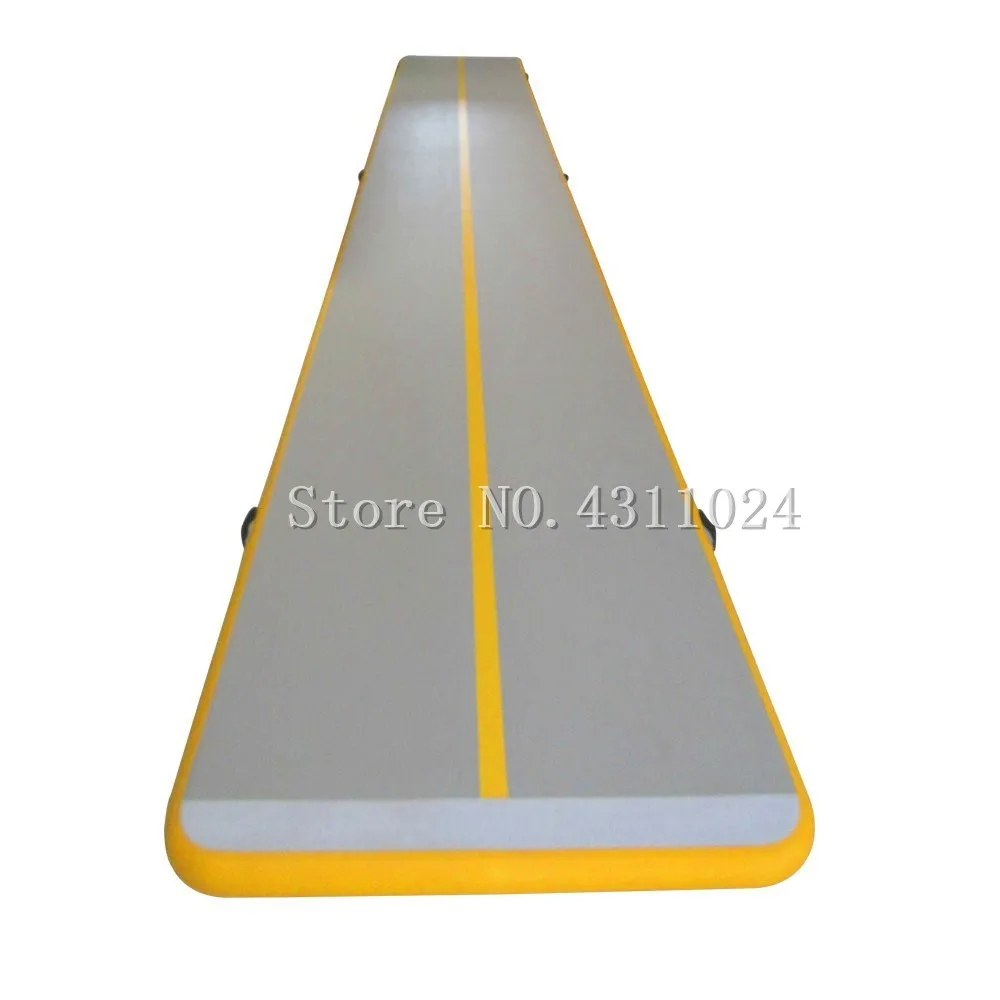 Купить Бесплатная доставка, 10 м, надувная воздушная дорожка, надувная дорожка, батут, надувная гимнастика, Акробатический воздушный трек, коврик