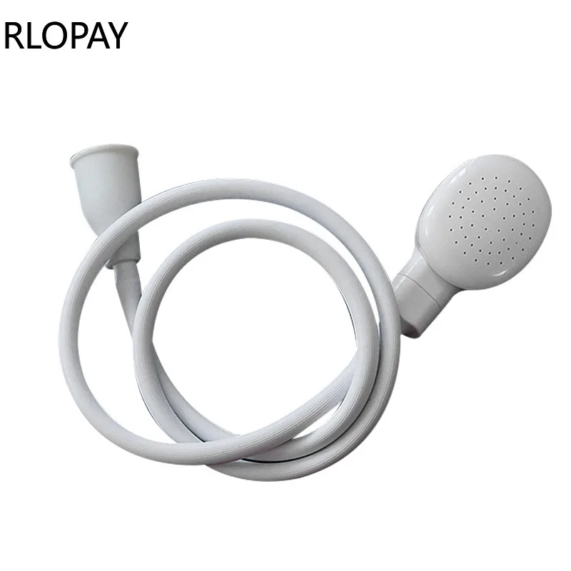 RLOPAY Push на ванну Насадки для душа Многофункциональный собака душ cливной шланг