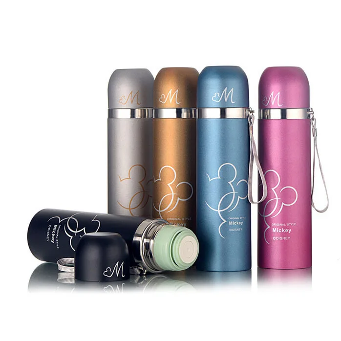 Портативная кружка термос из нержавеющей стали для любителей 5 видов цветов 1 шт.