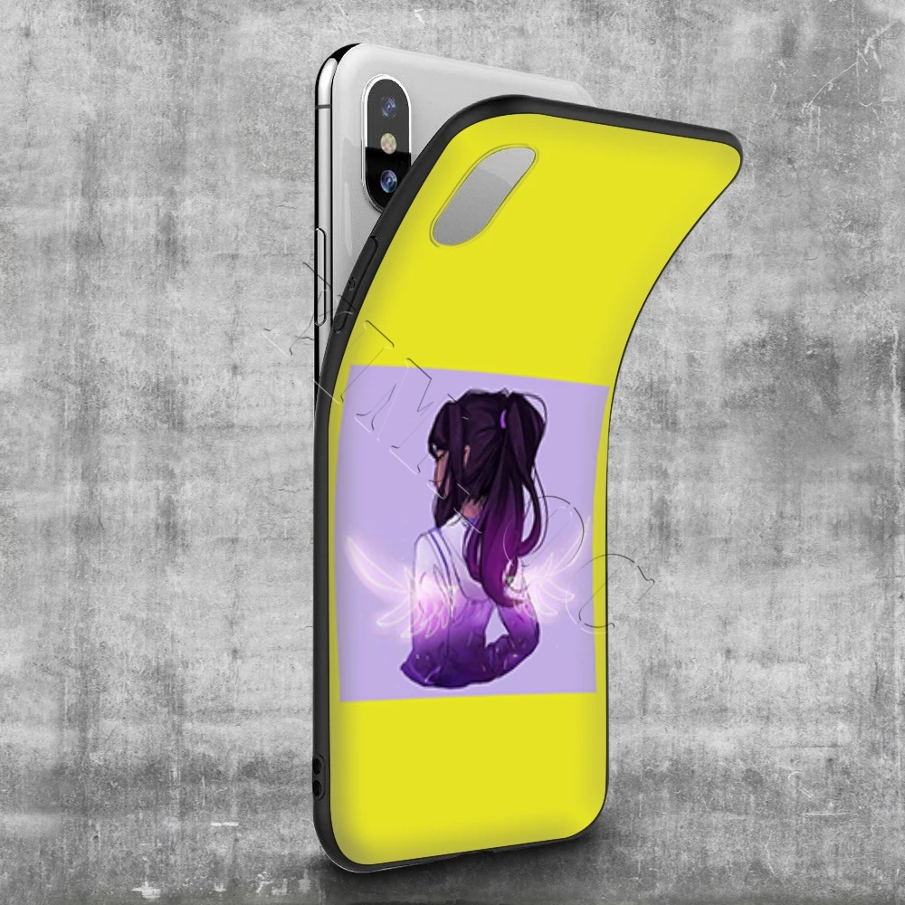 Мягкий силиконовый чехол YIMAOC Aphmau Kawaii для iPhone 11 Pro XS Max XR X 8 7 6 6S Plus 5 5s se|Бамперы| |