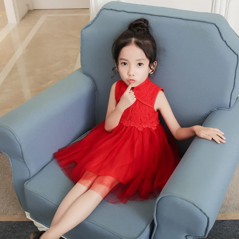 Детская одежда для девочек Новинка лета 2019 кружевное платье принцессы | и обувь