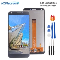 original for cubot r11 lcd display touch screen replacement for cubot r11 screen lcd display phone parts free tools