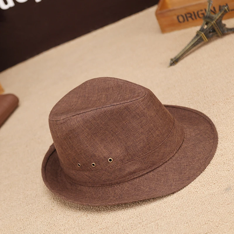Новинка 2017 унисекс Wo мужские льняные фетровые винтажные Гангстерские джазовые