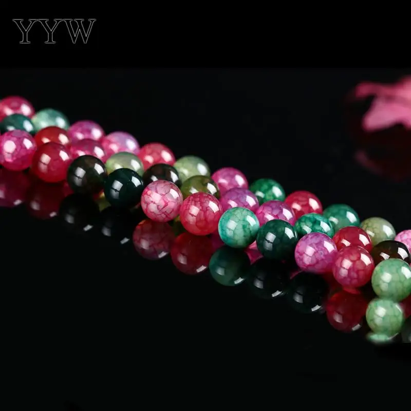 High Quality Natural Stone Tourmaline Beads Round Loose 4mm 6mm 8mm 10mm 12mm For DIY Necklace Bracelet Jewelry Making | Украшения и