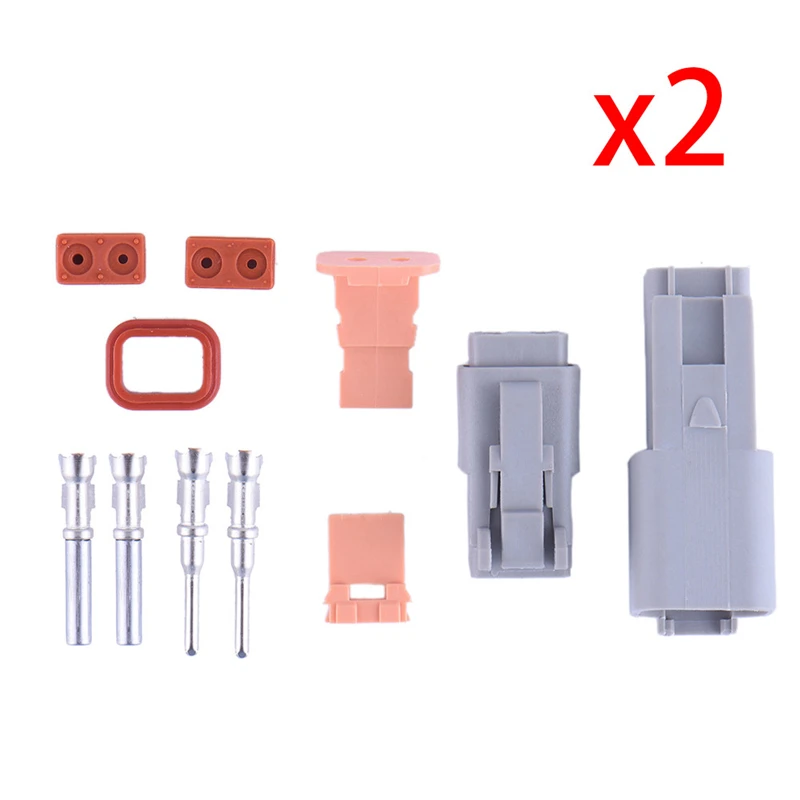 2 компл. Новый автомобильный комплект Pin способ герметичный Электрический провод