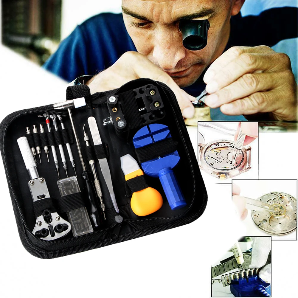 14/16 шт инструменты для часов открывалка удаления пружинных прутков отвертка
