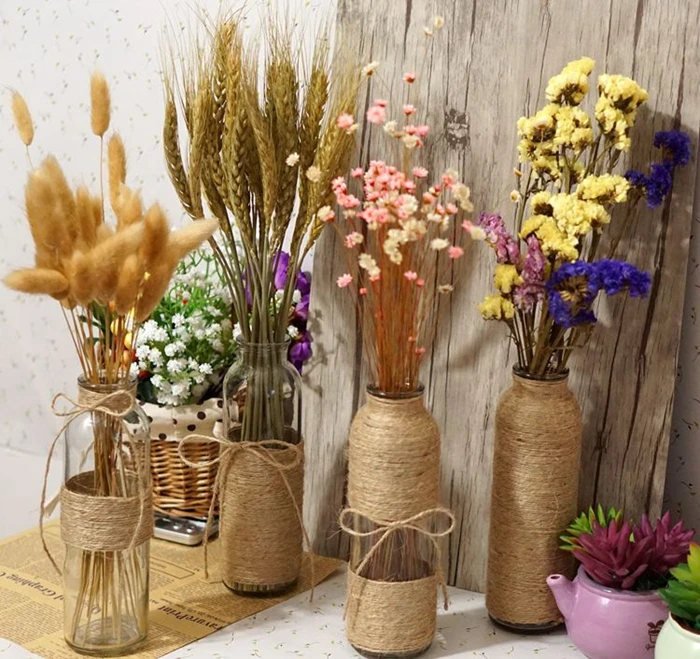 Новый Горячий 200 Метров/серия 3 ММ Естественный Цвет Конопли Веревки Джутовые